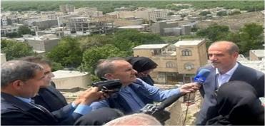 بازدید معاون وزیر راه و شهرسازی از نهاوند