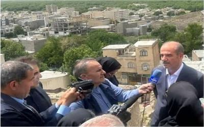 بازدید معاون وزیر راه و شهرسازی از نهاوند